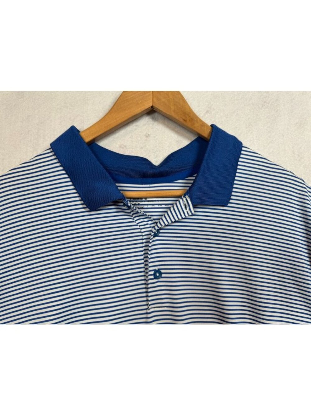 Nike Golf Men's Polo Shirt Lot of 2 Dri-Fit Victory Stripe Short Sleeve Size 3XL - Picture 4 of 16